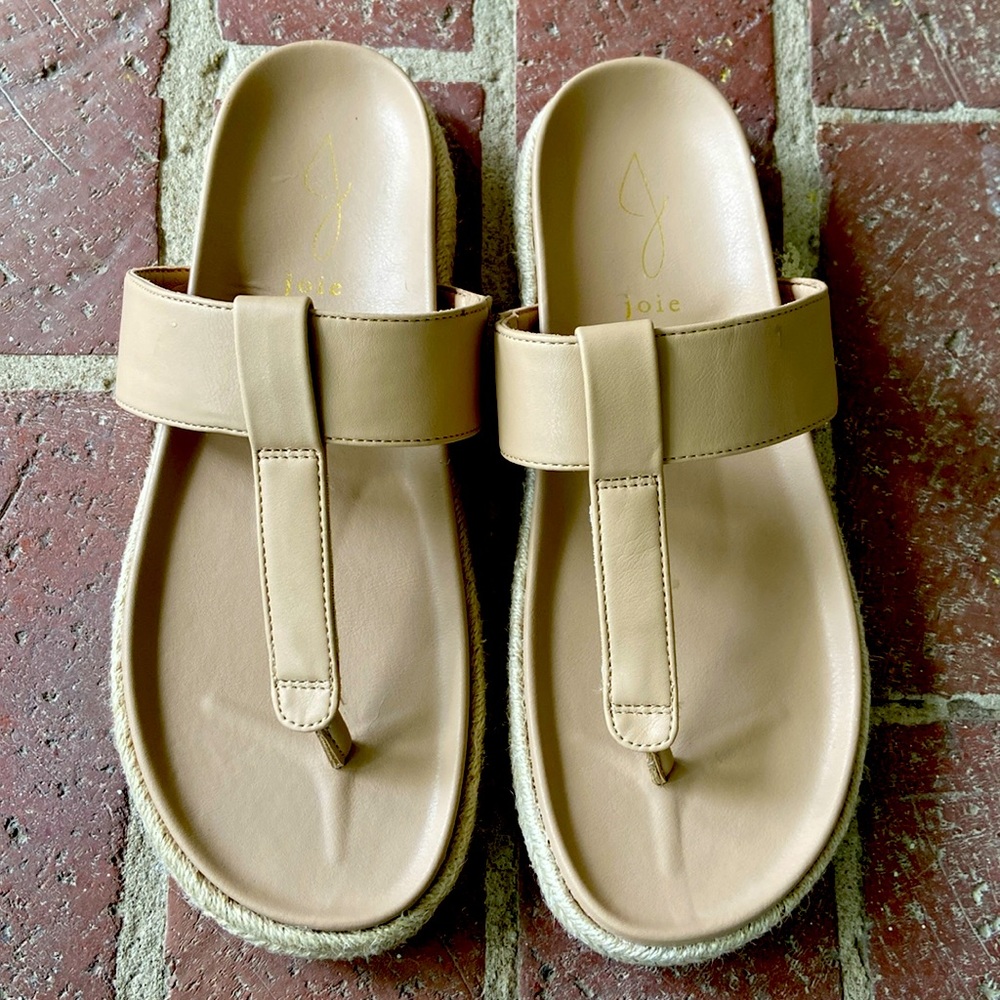 Joie EUC Nachos Espadrille Bohemian Thong Sandals